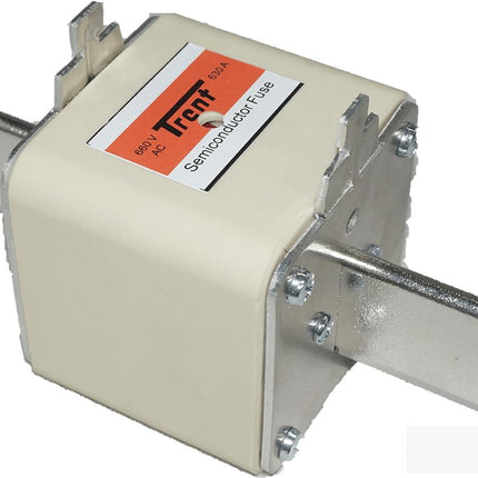 Trent Semiconductor Fuse 630EU690V-100kA, HRC Semiconductor Protection Fuse, 630 Amp, 690V, 100kA (Replaces NH3 TF Shaltvermogen) FE-630EU690V-100kA